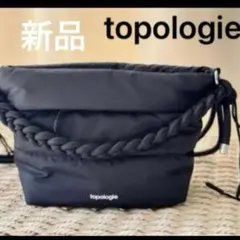 新品　topologie トポロジー ベサス ショルダーバッグ　ブラックのサムネイル