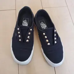 【希少】VANS スタッズ付き ブラックスニーカー