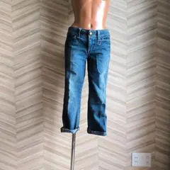 デニム クロップドパンツのサムネイル