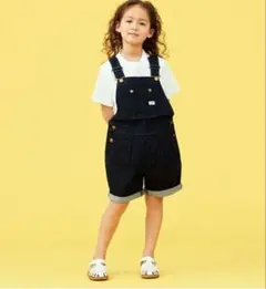 リー（Lee）キッズ ストレッチ オーバーオールショーツ