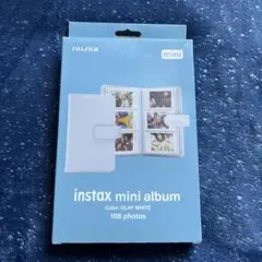 FUJIFILM instax mini album CLAY WHITE