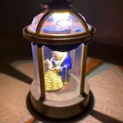 ディズニー 美女と野獣 ランタン　オルゴール付き