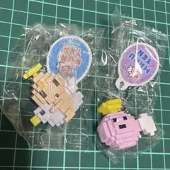 たまごっち ドットフィギュアチャーム まるてん くりてん　2点セット