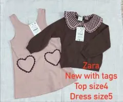 Zara kids 新品 トップス ワンピース セットのサムネイル