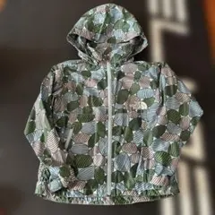 THE NORTH FACE ×ミナペルホネン コンパクトジャケット　100cm ミナペルホネン×THE NORTH FACE フード付きジャケット 100 - メルカリ