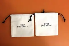 DIOR PRESTIGE ミニ巾着ポーチ 2枚セットのサムネイル