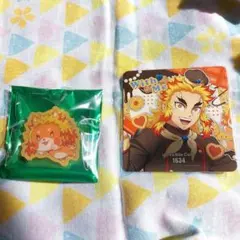 鬼滅の刃　バレンタイン&ホワイトデー　煉獄杏寿郎　アニマルクッキー　コースター