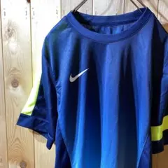 ss3396 NIKE ナイキ 半袖 Tシャツ メッシュ 紺 M