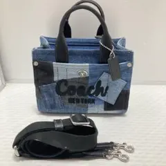新品未使用COOLATIQUESデニム ショルダーバッグ - メルカリ