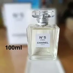 CHANEL N°5 L'EAU 100ml ボトル型の箱付き - メルカリ