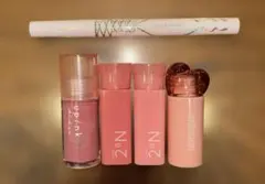 コスメまとめ売り 化粧品まとめ売り リップ アイライナー ピンク系 ブルベ