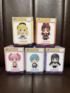 劇場版 魔法少女まどか☆マギカ ぺたっとおすわりフィギュア 5種セット