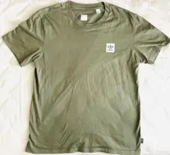 adidas オリーブ Tシャツ Lサイズ