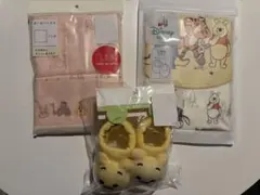 【新品】バースデイ　スタイ・よだれかけ・靴下セット