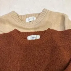 Adrer ニット セーター 2色セットのサムネイル