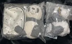 ジェラートピケ　ポーチ＆ぬいぐるみマスコット　パンダ　未開封