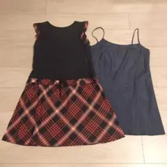 BURBERRY BLUE LABEL ワンピース　ネイビー