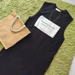 beautiful people×Ray BEAMS別注ビッグタグワンピースのサムネイル