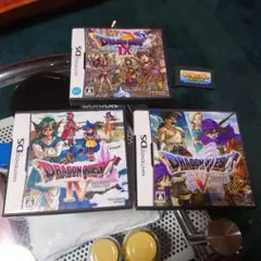 ドラゴンクエストIX IV V 3本セット　マリオパーティ