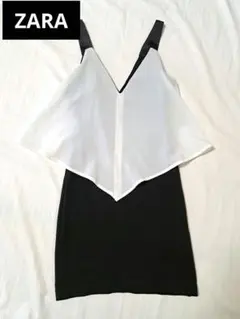 ZARA Vネックキャミワンピース Sサイズ