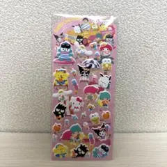 サンリオオールスターズ　キティ　マイメロ　ぷっくり立体シール
