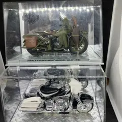 Harley-Davidson 模型 2台セット WLA FLHのサムネイル