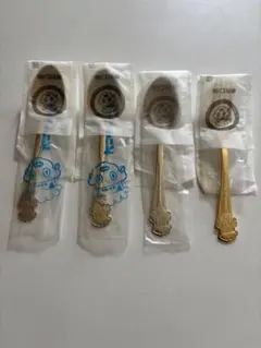 【非売品・未使用品】オリエンタルカレースプーン 3本　フォーク1本のサムネイル