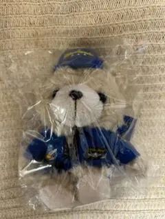 航空自衛隊 ブルーインパルス テディベアぬいぐるみ キーホルダー 記念品　未開封のサムネイル