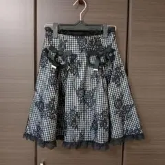 【ロジータ】タグなし未使用　レース✕フレアスカート ブラック　量産型