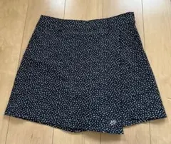 ゾーイ スカート赤系チェック 裾フレア サイズ38 M ゴルフウェア ZOY