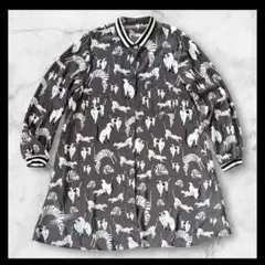ZARA 猫 ワンピース チュニック 猫好きさんオススメ☺︎のサムネイル