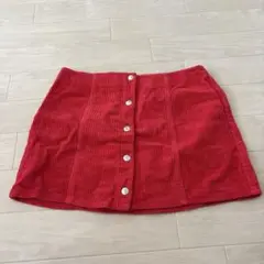 FOREVER 21 レッド コーデュロイ M