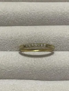 フォリフォリ リング 8号 3点セット K18 K10 ダイヤ - メルカリ