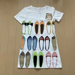 ニッセン　ロングＴシャツ　半袖　レディースのサムネイル
