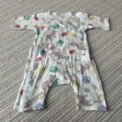 Combi mini 動物柄ロンパース