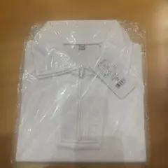 新品　体操服 ハーフジップ ホワイト 120cmのサムネイル
