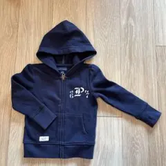 Ralph Laurenネイビーフード付きパーカー（裏起毛）3T/100 サイズ