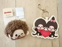 モンチッチ　バッグチャーム　ヘアピン