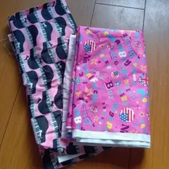 ハギレ布地生地2枚①