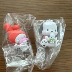 サンリオ ぬいぐるみといっしょフィギュア 【マイメロディ】【ポチャッコ】