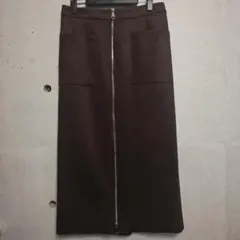 ZARA ザラ ロングスカート スエ－ド調ペンシルスカ－ト