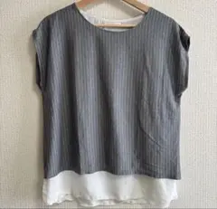 a.v.v standard Tシャツ　ノースリーブ　グレー