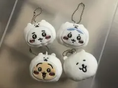 ナガノマーケット 鈴入りおかおマスコット4点