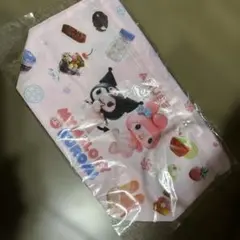 マイメロディ・クロミ お弁当用　巾着　AMUSE