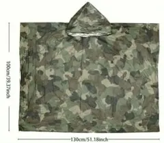 2枚セットポンチョ レインコート 非常 災害用キャンプ 登山 釣り アウトドアに