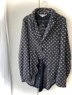 COMME des GARÇONS グレー・ドット柄 テーラードジャケット Mのサムネイル