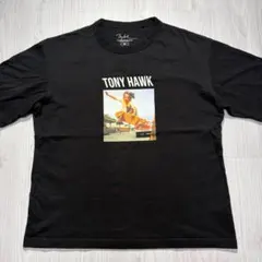 TONY HAWK フォトプリント Tシャツ ブラック Mサイズ GU