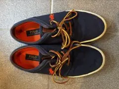 Polo Ralph Lauren ネイビー スニーカー