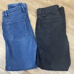 ユニクロ HEATTECH デニム Mサイズ 2色セット➕おまけ