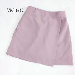 WEGO ウィゴーラップスカート ショートパンツ スカパン ミニスカート ピンク